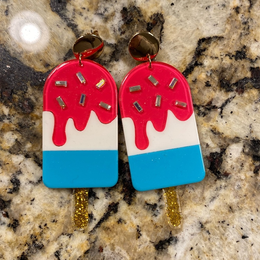 Popsicle earrings